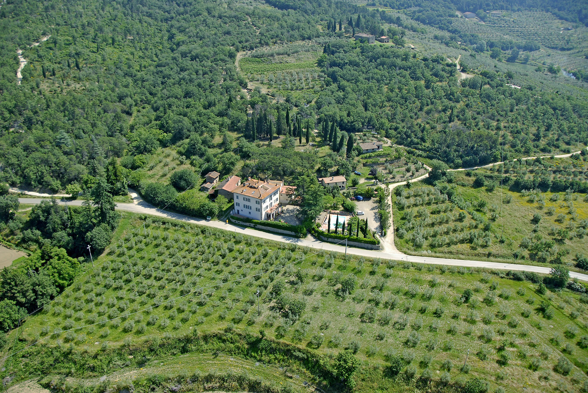 Villa La Grotta San Giustino Valdarno Exterior photo