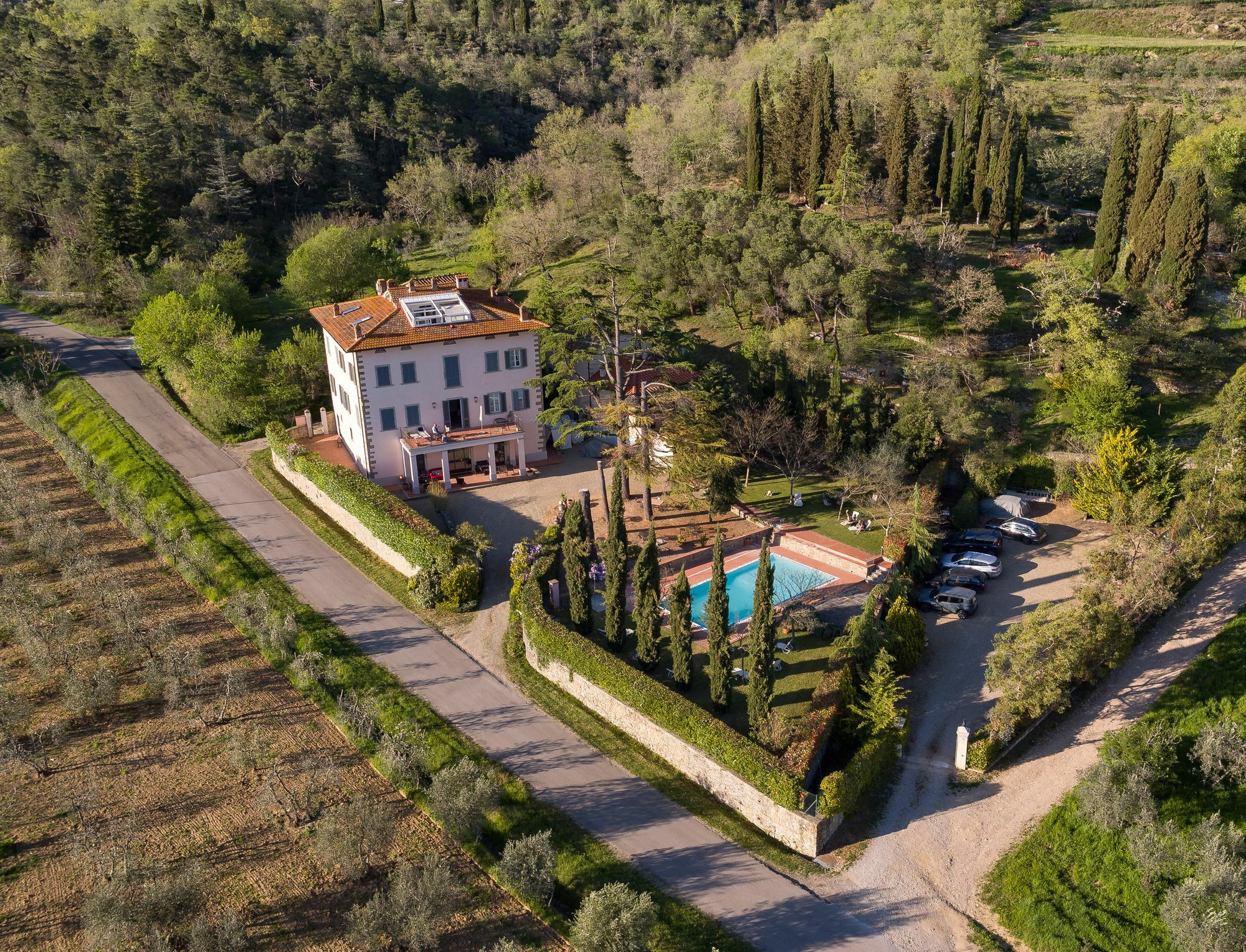 Villa La Grotta San Giustino Valdarno Exterior photo